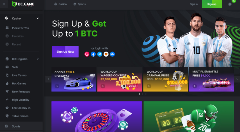 Discover the Excitement of BC.Game Slots 2
